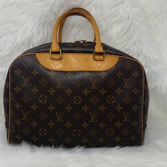 Louis Vuitton Deauville Brown Monogram handbag Datecode: V10988 - Picture 1 of 16